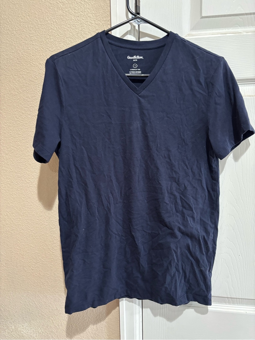 Goodfellow & Co Men's Dark Navy V-Neck Tee